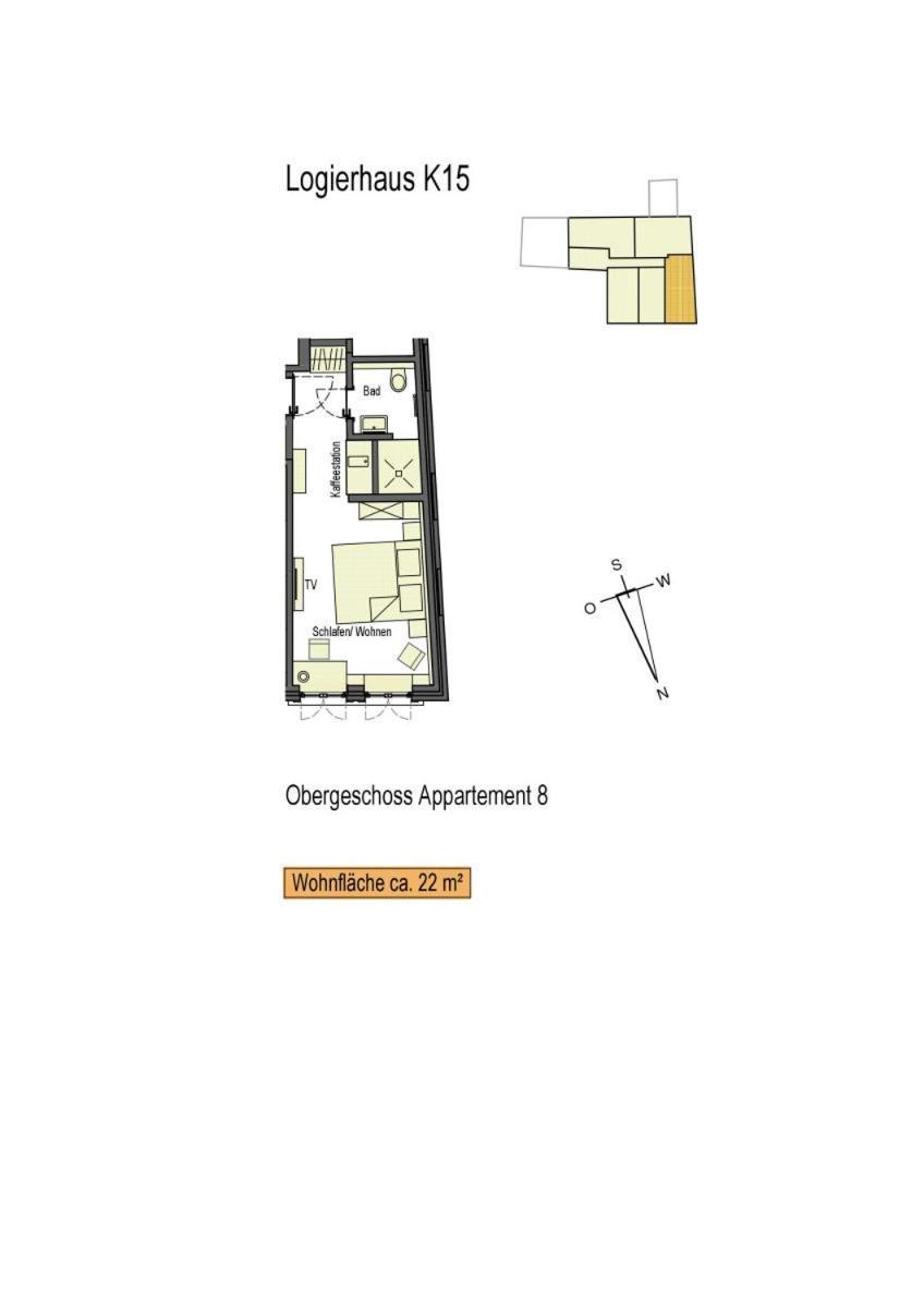 Logierhaus K15 Appartement 8 Borkum Buitenkant foto